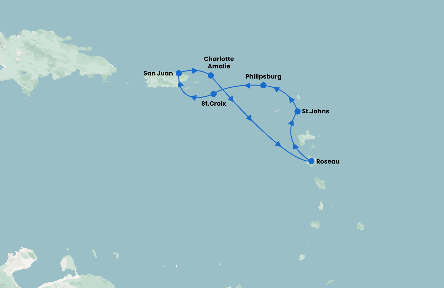 11 Night Southern Caribbean onboard Rhapsody of the Seas